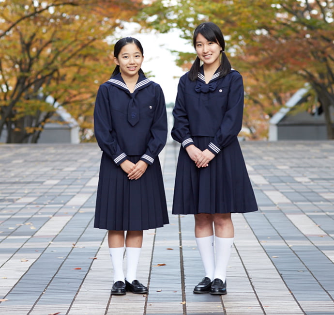 制服紹介 大妻多摩中学高等学校