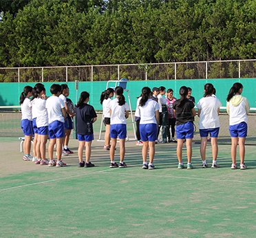 テニス部 大妻多摩中学高等学校