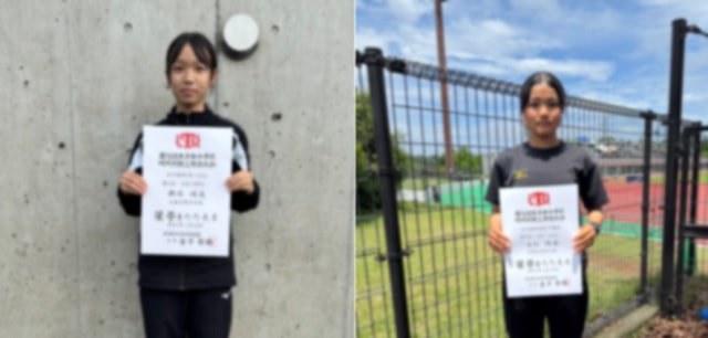 【中学陸上競技部】地域別大会で入賞しました!