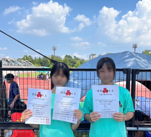 【陸上競技部】新人戦で都大会に出場しました！