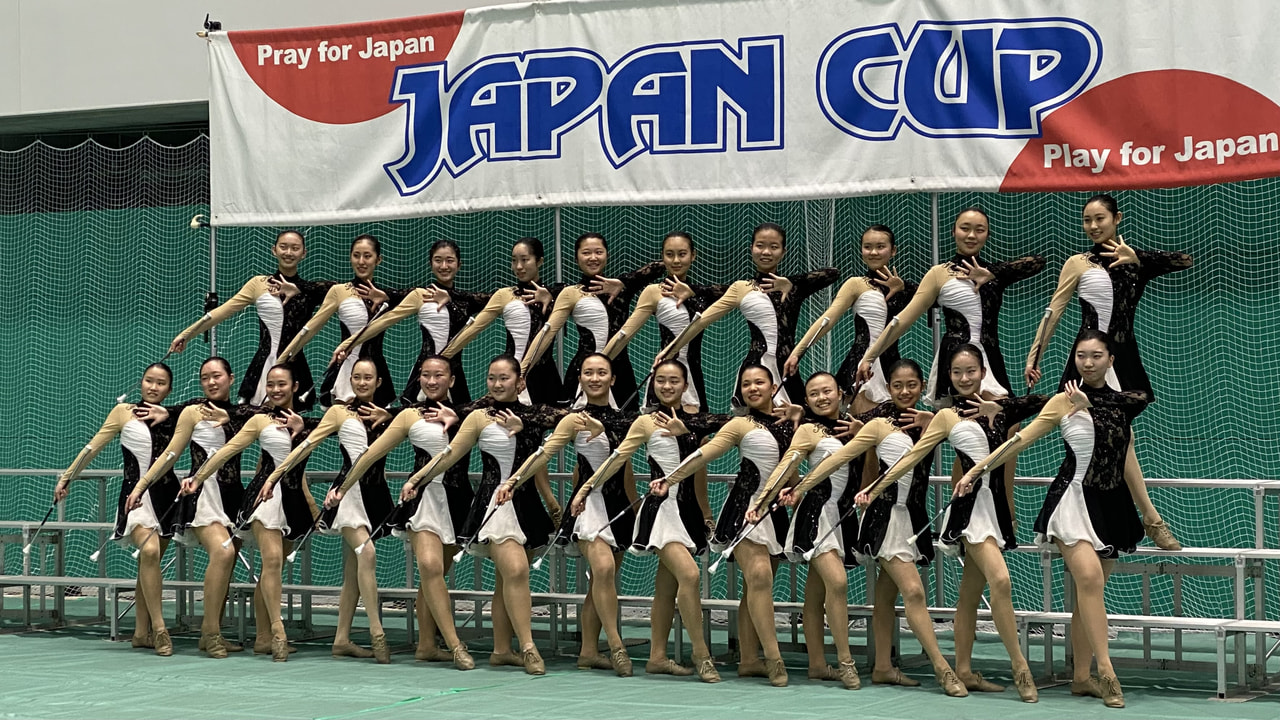 バトン部「全国大会 銀賞」＆「Japan Cup 14位」