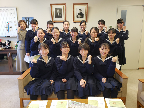 【高1】ターム留学（３学期のみの留学）壮行会【2019年度】