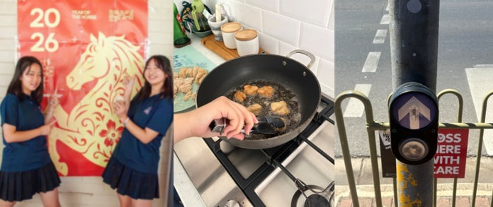 【英語・国際】ターム留学中間報告「オーストラリア　アデレード　コース」（高１　Mさん）