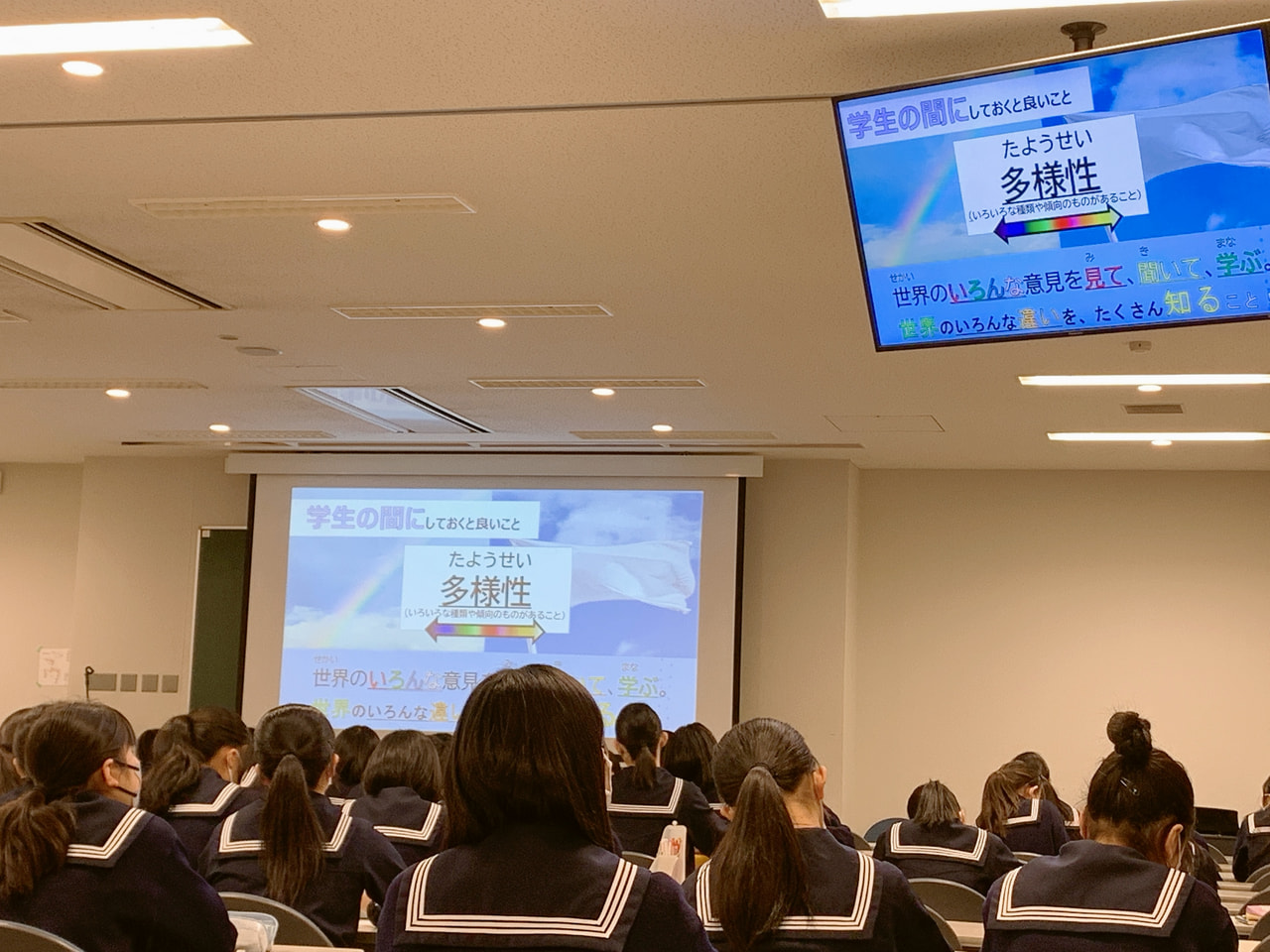【中1】JICA海外協力隊の方による「異文化理解」講演
