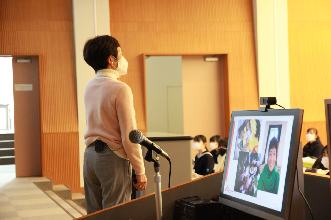【高1】「国境なき医師団」講演会