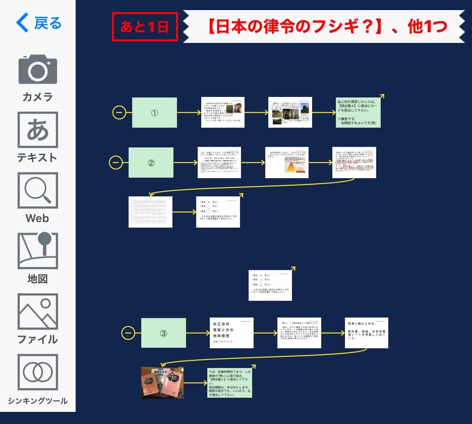 の ー と ろ いろ